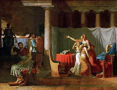 Lictors Bearing to Brutus the Bodies of his Sons Jacques Louis David